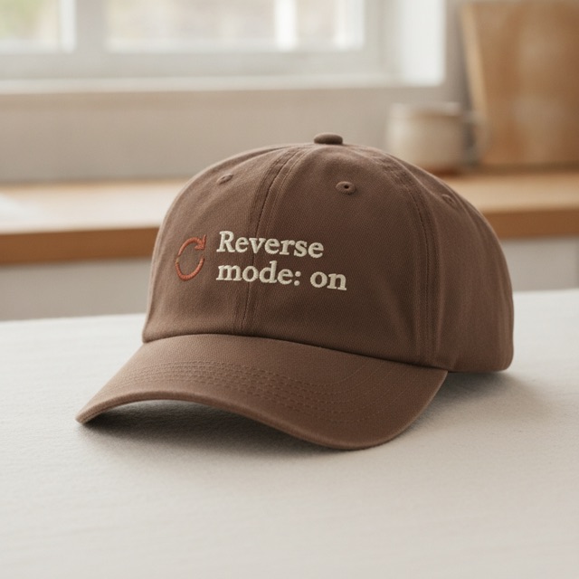 Reverse Mode Cap with “Reverse mode: on”
